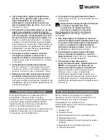 Preview for 163 page of wurth SBS 10-A Translation Of The Original Operating Instructions