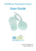 Preview for 1 page of Wusic WombMusic User Manual