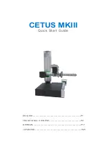 Wuxi Tiertime Technology CETUS MKIII Quick Start Manual preview