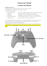 Preview for 1 page of Wuzcon BX-01 User Quick Manual