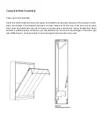 Предварительный просмотр 17 страницы WWBeds Alpha Murphy Assembly Instructions Manual