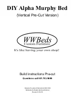 WWBeds DIY Alpha Murphy Bed Build Instructions предпросмотр