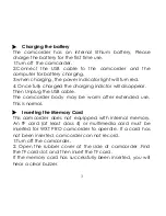 Preview for 3 page of WXT-Pro Action Camera Easy Manual