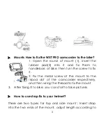 Preview for 4 page of WXT-Pro Action Camera Easy Manual