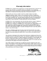 Preview for 25 page of Wybron Coloram II 19000 User Manual