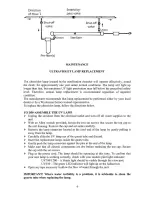 Preview for 5 page of Wyckomar UV-1200 Installation And Maintenance Manual