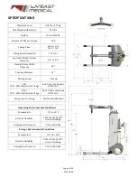 Предварительный просмотр 6 страницы WY'EAST MEDICAL Denali 600 Service Manual