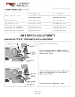 Предварительный просмотр 11 страницы WY'EAST MEDICAL Denali 600 Service Manual