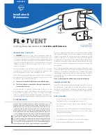 Wykamol Flitvent Installation And Maintenance preview