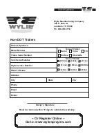 Preview for 3 page of Wylie Cone Trailer Operator'S & Parts Manual