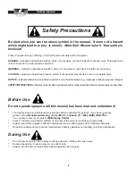 Preview for 6 page of Wylie LCS Sprayer Operator'S & Parts Manual