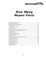 Предварительный просмотр 37 страницы Wylie Row Wyng Operator'S & Parts Manual