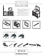 Preview for 1 page of Wyndham Collection WC-1414-48 Installation Instructions Manual