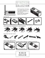 Preview for 1 page of Wyndham Collection WC-B051-60 Installation