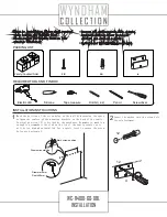 Preview for 1 page of Wyndham Collection WC-R4100-60-DBL Installation