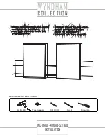 Preview for 1 page of Wyndham Collection WC-R4100-MIRCAB-SET-60 Installation