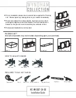 Preview for 1 page of Wyndham Collection WC-WHE007-SH-60 Installation Manual