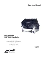 Wyott HR-20 Operating Manual preview