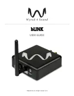 Wyred 4 Sound bLINK User Manual предпросмотр