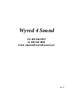 Предварительный просмотр 14 страницы Wyred 4 Sound mAMP Owner'S Manual