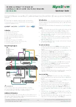 Preview for 1 page of Wyrestorm EX-100-4K-PRO Quick Start Manual