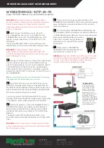 Предварительный просмотр 1 страницы Wyrestorm EX-1UTP-IR-70 Quickstart Information Sheet