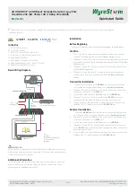 Wyrestorm EX-35-H2 Quick Start Manual предпросмотр