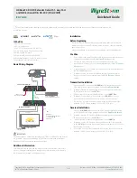 Предварительный просмотр 1 страницы Wyrestorm EX-70-H2 Quick Start Manual & User Manual