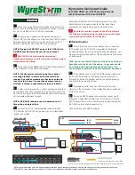 Wyrestorm EX-SDI-50 Quick Start Manual preview