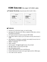 Предварительный просмотр 5 страницы Wyrestorm EX0101-WH1 Operating Instructions Manual