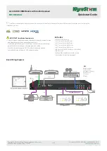 Preview for 1 page of Wyrestorm MX-0404-H2A Quick Start Manual