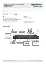Wyrestorm MX-0808-H2A-MK2 Quick Start Manual preview