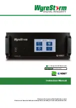 Wyrestorm MX-0808-HDBT Instruction Manual preview