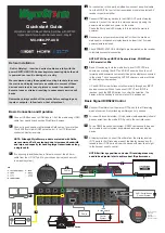 Wyrestorm MX-0808-PP-AUD Quick Start Manual preview