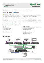 Preview for 1 page of Wyrestorm NHD-250-RX Quick Start Manual