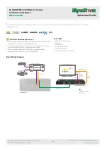 Preview for 1 page of Wyrestorm RXV-70-4K-ARC Quick Start Manual