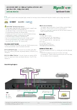 Предварительный просмотр 1 страницы Wyrestorm SP-0208-HDBT-H2 Quick Start Manual