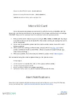 Preview for 4 page of Wyze Cam v1 Basic Troubleshooting Manual