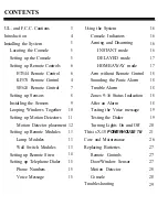 Preview for 2 page of X-10 POWERHOUSE DW534 Owner'S Manual