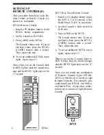 Предварительный просмотр 6 страницы X-10 POWERHOUSE DW534 Owner'S Manual