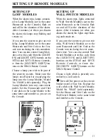 Предварительный просмотр 13 страницы X-10 POWERHOUSE DW534 Owner'S Manual