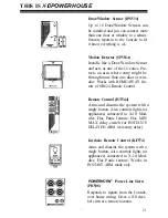 Preview for 21 page of X-10 POWERHOUSE DW534 Owner'S Manual