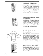 Preview for 22 page of X-10 POWERHOUSE DW534 Owner'S Manual