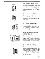 Preview for 25 page of X-10 POWERHOUSE DW534 Owner'S Manual