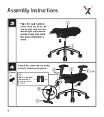 Preview for 6 page of X-CHAIR X1 Assembly Instructions And Adjustment Manual