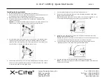 Предварительный просмотр 2 страницы X-Cite 120PC Q Quick Start Manual