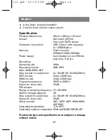 Preview for 32 page of X-Cube X-303W Instruction Manual