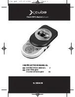 Preview for 1 page of X-Cube X-304 R Instruction Manual