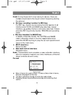 Предварительный просмотр 9 страницы X-Cube X-304 R Instruction Manual