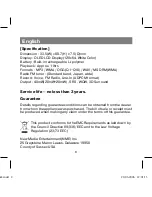 Preview for 8 page of X-Cube x-401 bk Instruction Manual